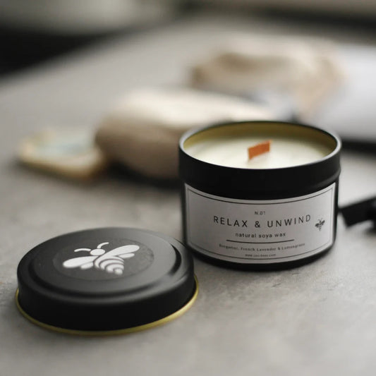 Lou-bees Soya Wax Candle - Relax & Unwind