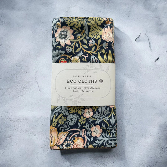 Eco Cloths - Strawberry Thief Design