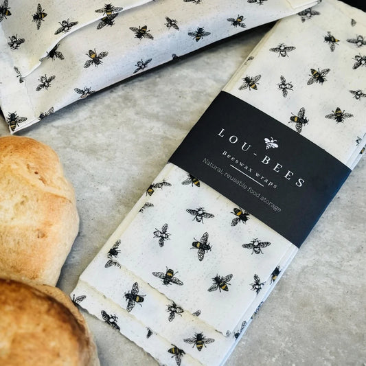 Beeswax Food Wraps - Organic Bee Set