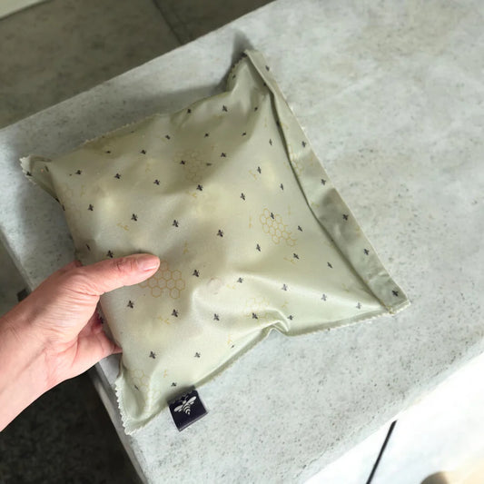 Beeswax Food Bag - Sage Green