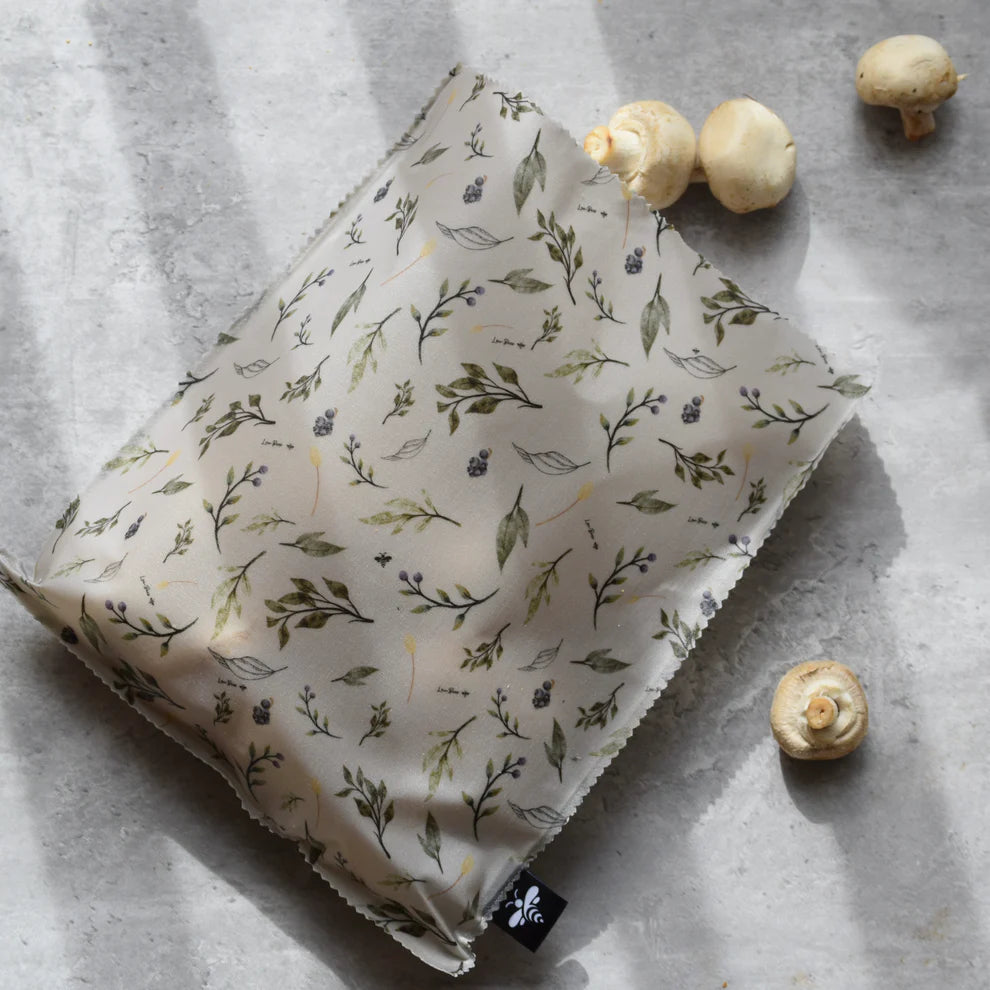 Beeswax Food Bag - Fallen Leaves